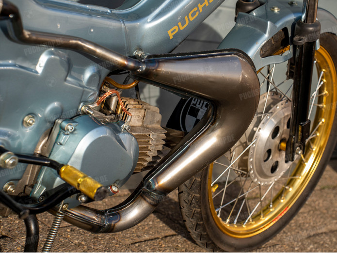 Auspuff Puch Maxi / E50 25mm Tecno off road EVO