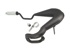 Uitlaat Puch Maxi / E50 25mm Tecno off road EVO zwart Uitlaat Puch Maxi / E50 25mm Tecno off road EVO zwart