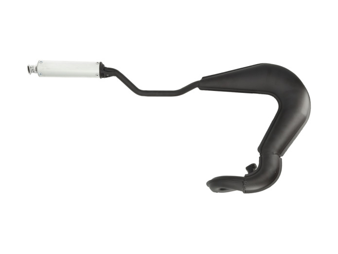 Uitlaat Puch Maxi / E50 25mm Tecno off road EVO zwart