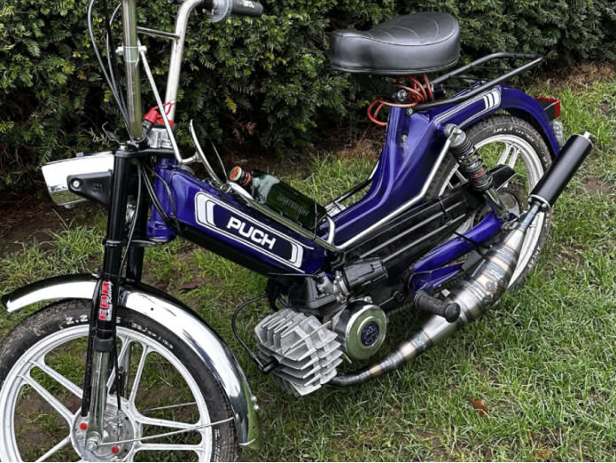 Auspuff Puch Maxi / E50 28mm DDL Tuning Resonanzauspuff