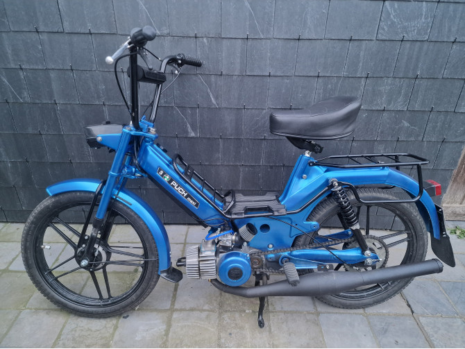 Uitlaat Puch Maxi / E50 28mm Homoet P6 zwart (vernieuwd) product