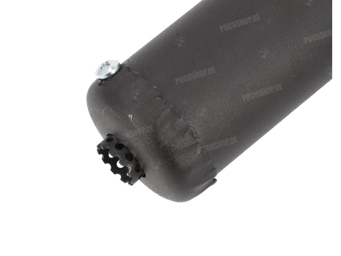 Exhaust Puch Maxi / E50 28mm Homoet P8 PSR black 74cc angled exhaust port (new version)
