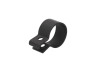Uitlaatklem 30mm zwart (hittebestendig)