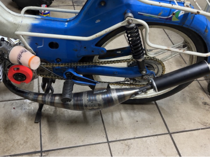 Exhaust Puch Maxi / E50 28mm DDL Tuning Expansion pipe