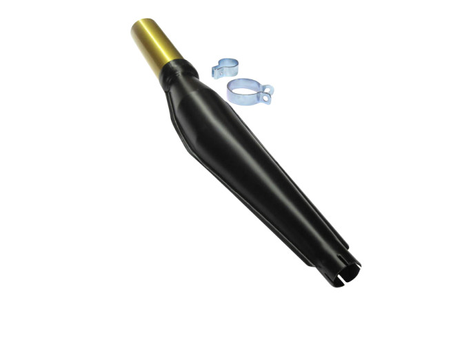 Exhaust silencer 32mm Fuego Cross black / gold universal  product