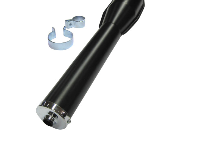 Auspuff Dämpfer 32mm Fuego Cross Schwarz Universal 