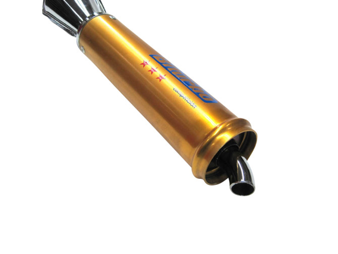 Auspuff Puch Maxi / E50 25mm Biturbo Gold Chrom product