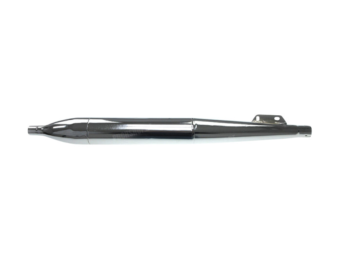 Uitlaat demper 28mm Puch MV50 chroom sigaar 