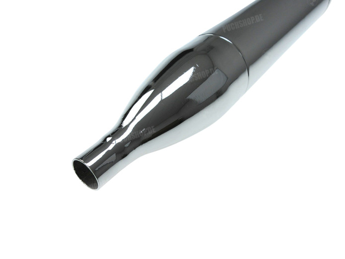 Uitlaat demper 28mm Puch MV50 chroom sigaar 