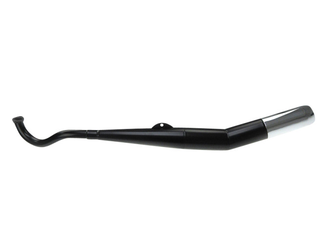 Exhaust Puch Maxi / E50 28mm Homoet Mustang black / chrome product