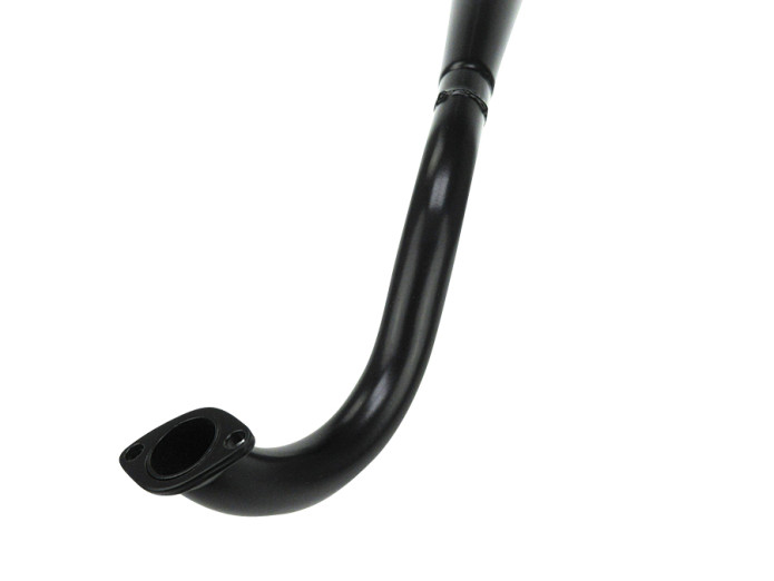 Uitlaat Puch Maxi / E50 28mm Homoet Mustang zwart / chroom