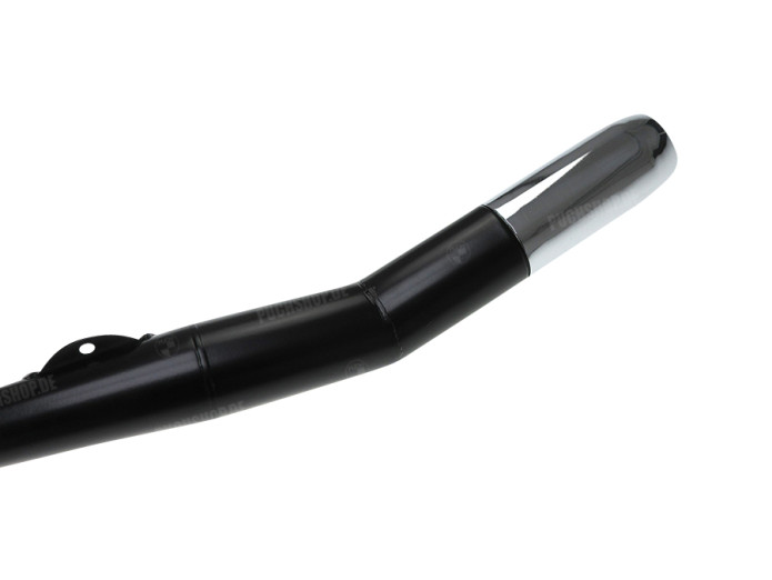 Exhaust Puch Maxi / E50 28mm Homoet Mustang black / chrome