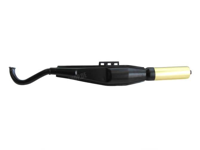 Exhaust Puch Maxi / E50 28mm Fuego Cross black / gold main