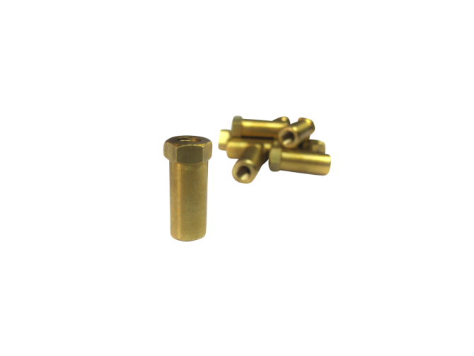 Exhaust nut M6x25 brass long product