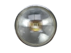 Headlight round built-in 120mm Puch DS CEV