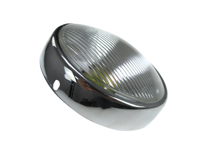 Koplamp rond inbouw 120mm Puch DS CEV