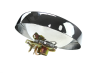 Headlight round built-in 120mm Puch DS CEV 2