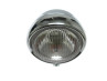 Headlight egg-model 130mm large model chrome GUIA thumb extra