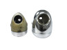 Headlight egg-model 130mm large model chrome GUIA thumb extra