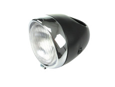 Headlight egg-model 130mm large model black GUIA