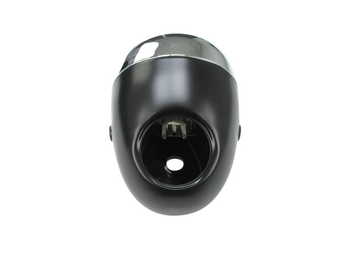 Headlight egg-model 130mm large model black GUIA product
