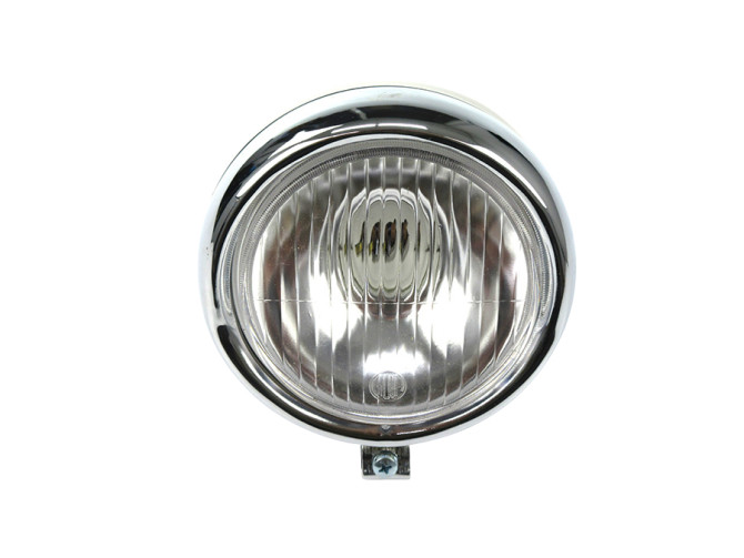Headlight egg-model 130mm GUIA large model black with chrome  product