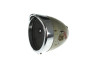 Scheinwerfer Eierlampe 102mm Ring Chrom Nachbau mit Glas thumb extra