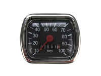 Speedometer kilometer 100 km/h for Puch DS, MC50, R50, VZ50