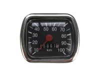 Speedometer kilometer 100 km/h for Puch DS, MC50, R50, VZ50
