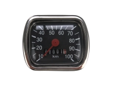 Speedometer kilometer 100 km/h for Puch DS, MC50, R50, VZ50