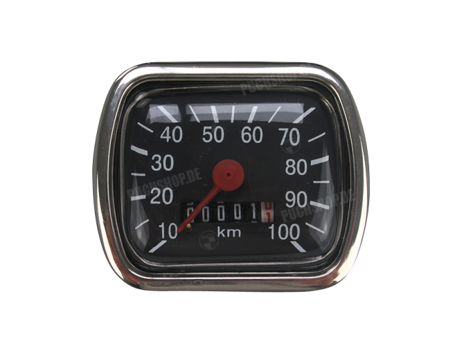 Tachometer Kilometer 0-100km/h Puch DS, MC50, R50, VZ50 main