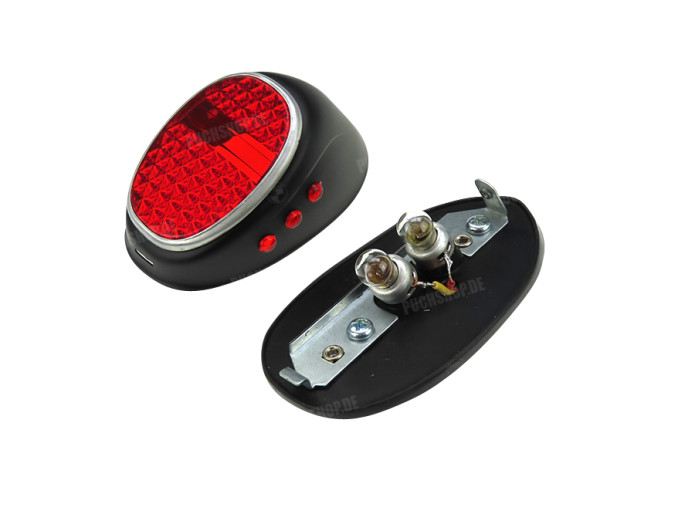 Achterlicht Puch Maxi N / S / DS / MS / MV / VS classic luxe zwart 