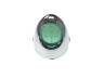 Scheinwerfer Eierlampe 102mm Gehause Chrom Nachbau (seitliche Befestigung) thumb extra