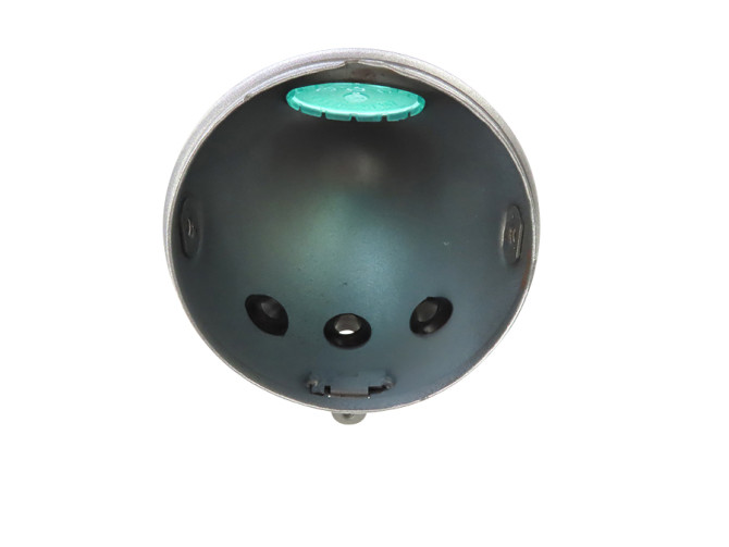 Headlight egg-model 102mm housing silver grey replica product