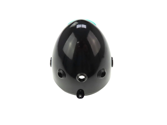 Scheinwerfer Eierlampe 102mm Gehause Schwarz Nachbau product