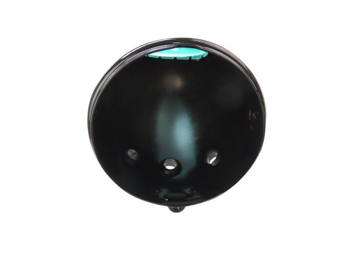 Headlight egg-model 102mm housing black replica