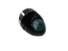 Scheinwerfer Eierlampe 102mm Komplett Schwarz Nachbau (seitliche Befestigung) thumb extra