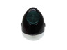 Headlight egg-model 102mm complete black replica (side mounting) 2