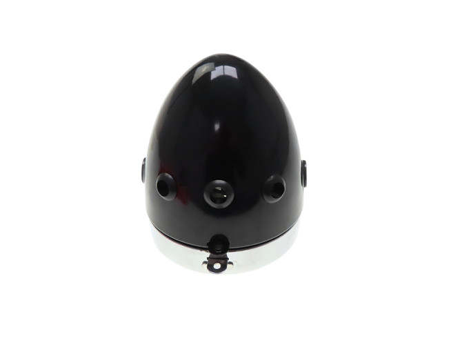 Headlight egg-model 102mm complete black replica (side mounting) product