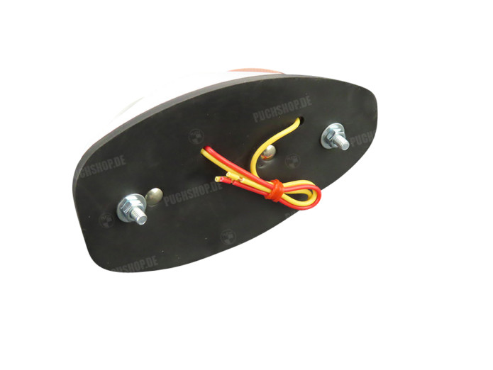 Taillight Puch universal model Hella big white 