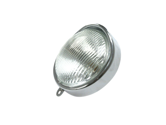 Headlight egg-model 102mm ring chrome replica with glas product