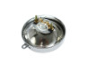 Headlight egg-model 102mm ring chrome replica with glas thumb extra