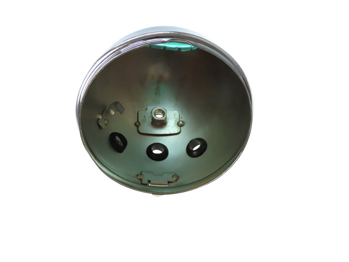 Koplamp ei-model 102mm huis chroom replica