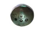 Scheinwerfer Eierlampe 102mm Gehause Chrome Nachbau (mittige Befestigung) thumb extra