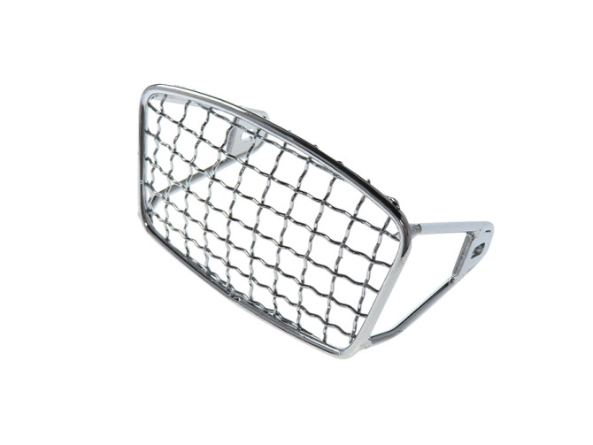 Universal headlight grille chrome square
