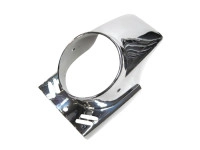 Spoiler headlight round chrome Puch Maxi / universal