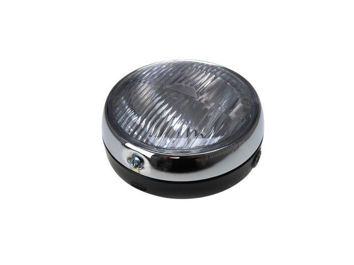 Koplamp rond 145mm GUIA zwart 