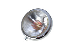 Headlight round built-in 120mm Puch MC50 I + II / VZ50