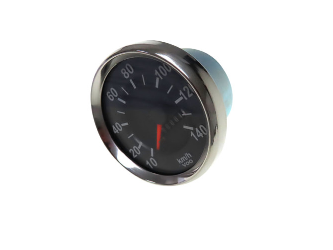 Teller kilometer 60mm chroom 140 km/h Puch Monza groter product