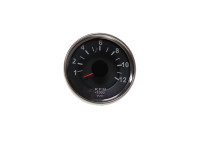 Tachometer 60mm Puch Monza / universal with large counter clock chrome 